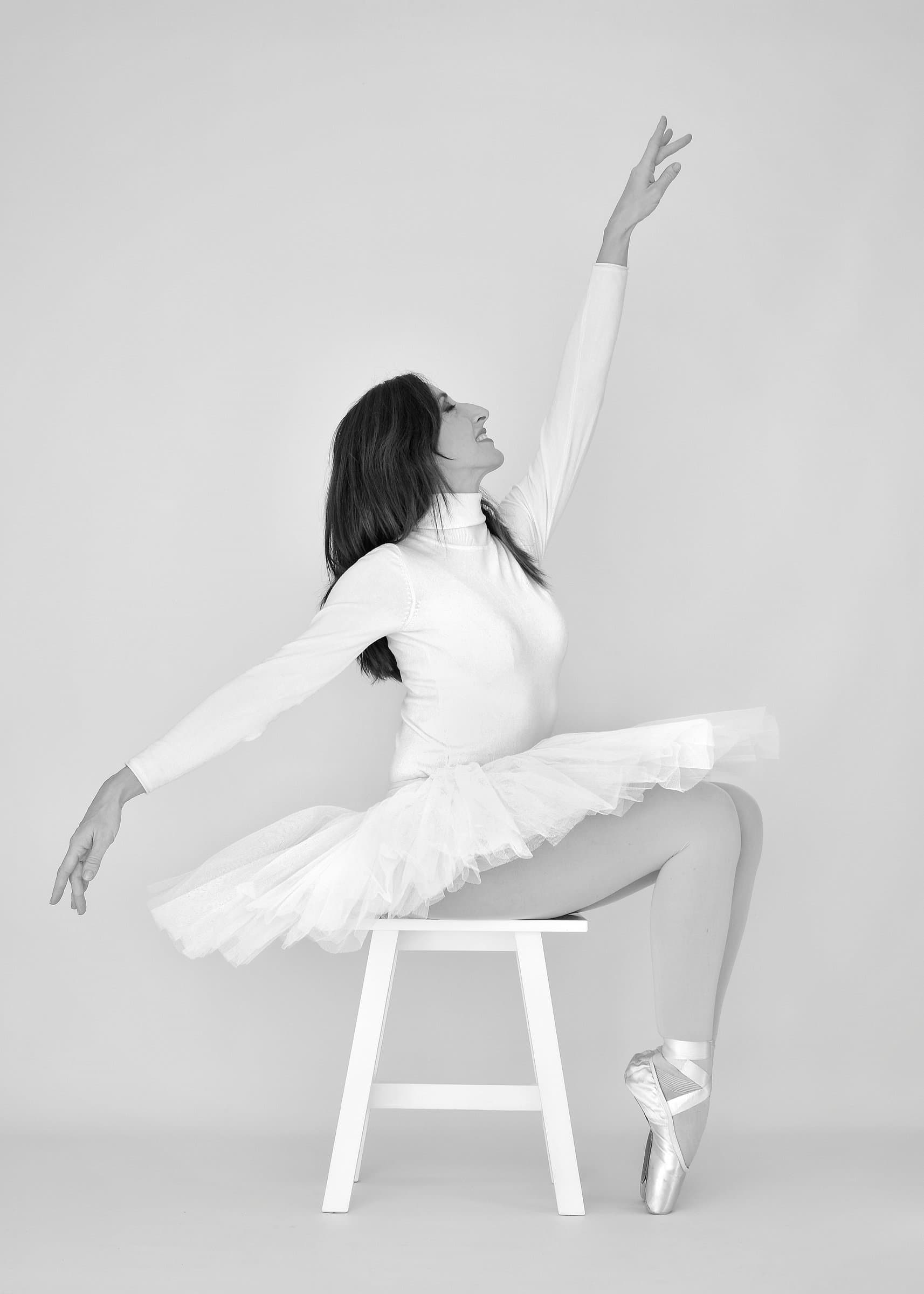 Alumnas de la Escola de Dansa Miriam Beltrán en el festival de fin de curso