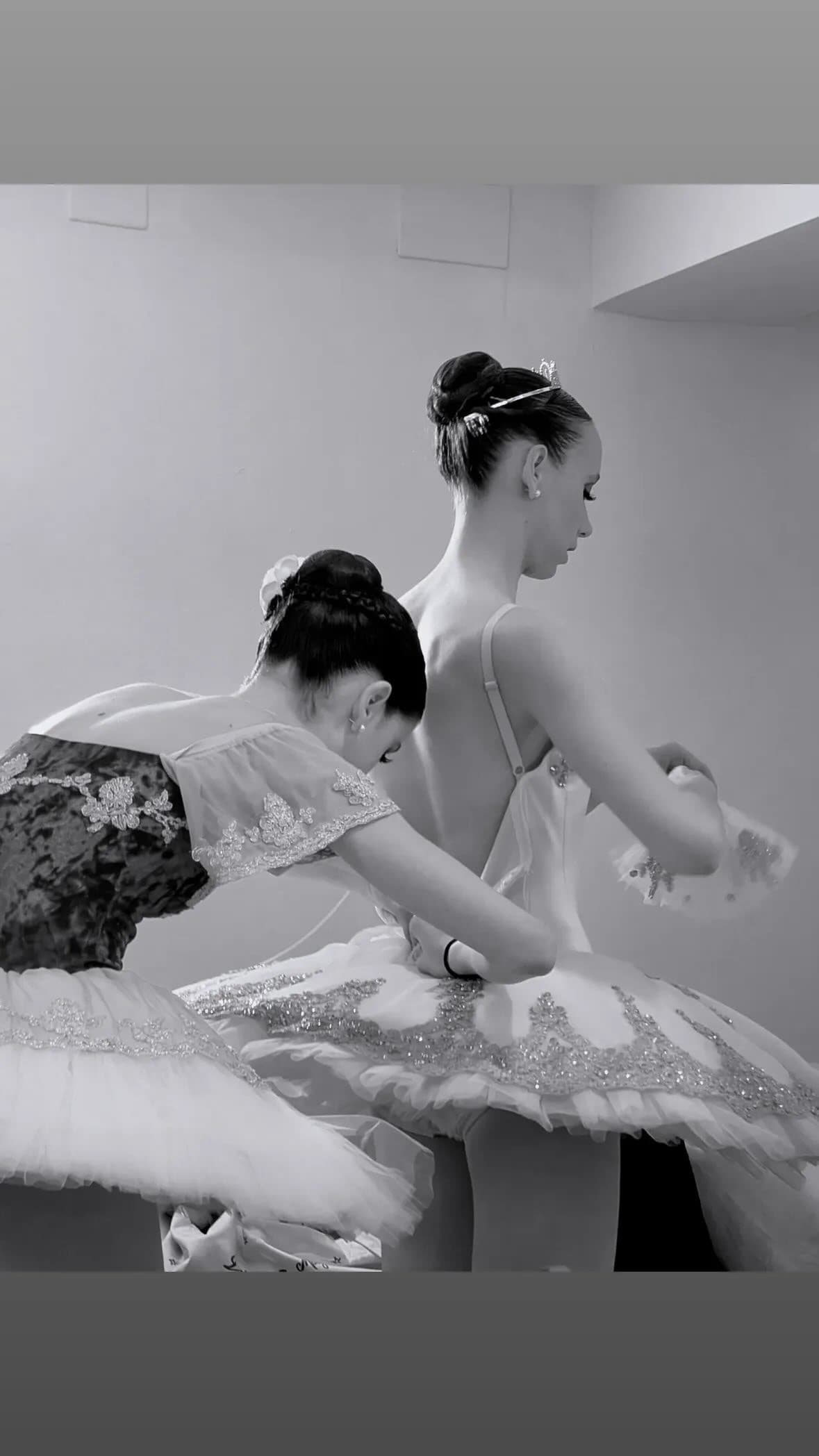 Alumnas de la Escola de Dansa Miriam Beltrán en el festival de fin de curso