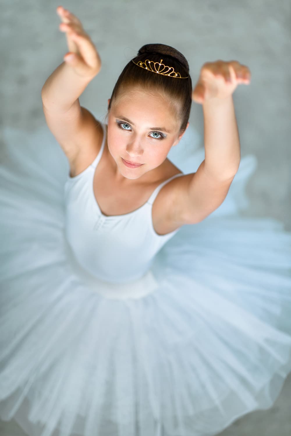 Alumnas de ballet y pre-ballet de la Escola de Dansa Miriam Beltrán