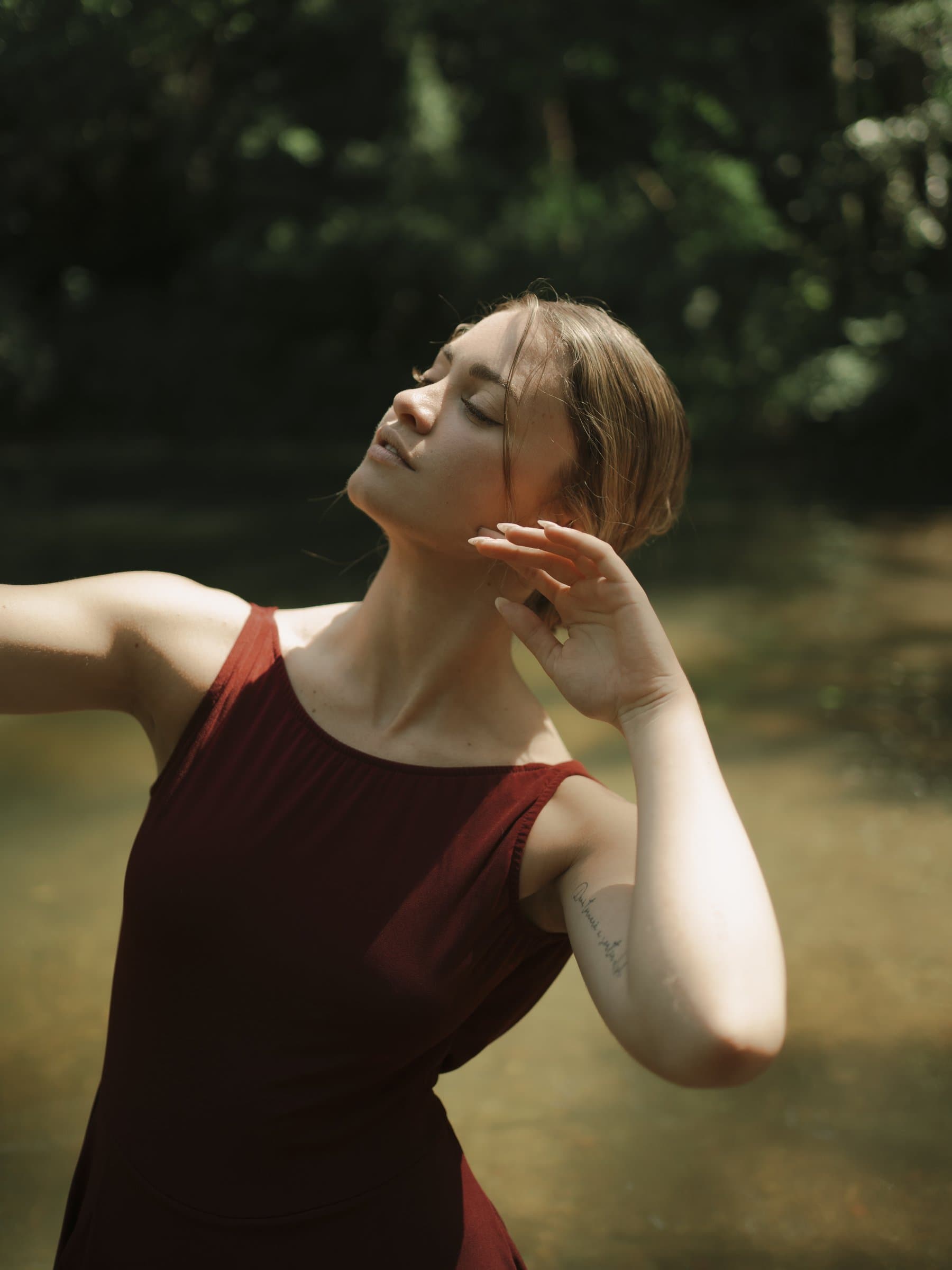 Sesión de fotos artística de la Escola de Dansa Miriam Beltrán