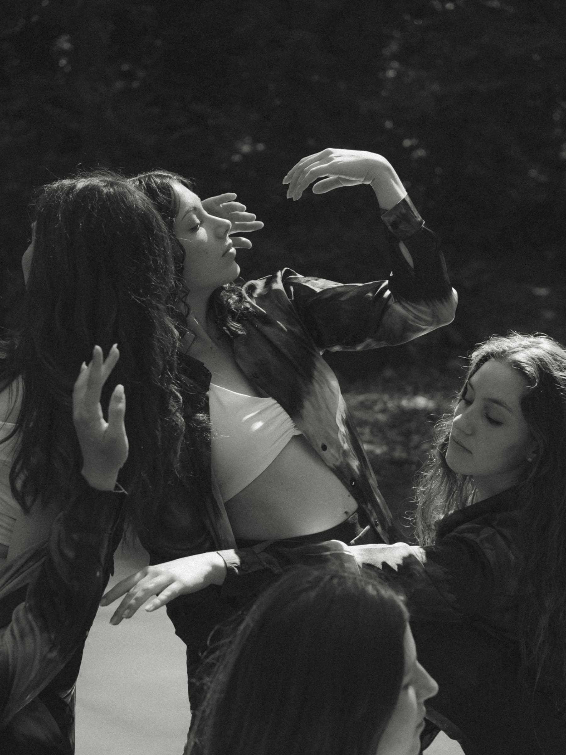 Sesión de fotos artística de la Escola de Dansa Miriam Beltrán