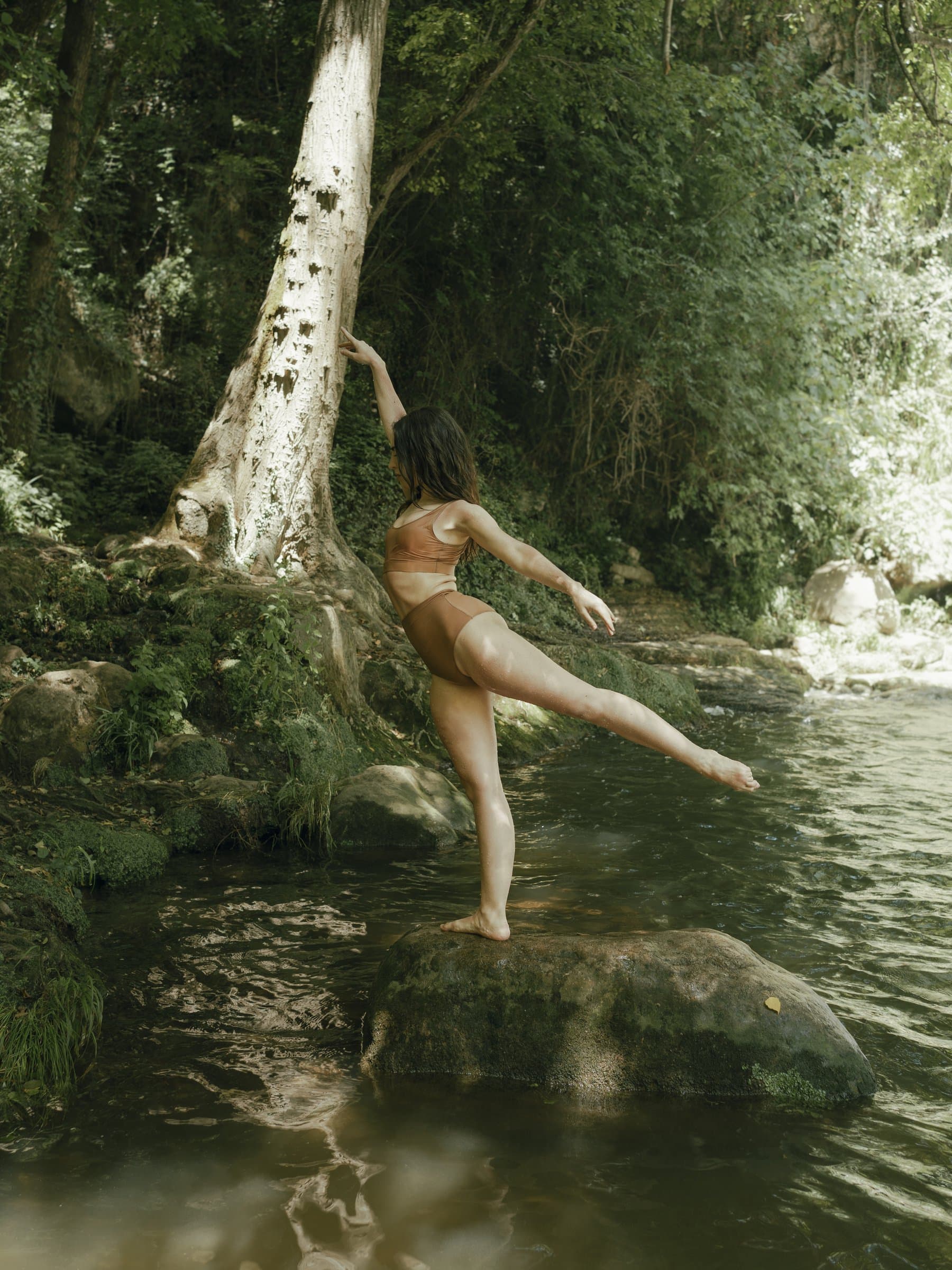 Sesión de fotos artística de la Escola de Dansa Miriam Beltrán